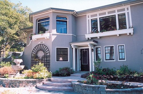 A house on the 2007 Martinez Home Tour designed by Architect Charles S. Kaiser in 1915.